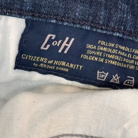 Citizens Of Humanity Womens Dani Cropped Straight Leg Jeans Size 29 Denim Blue - Picture 15 of 16